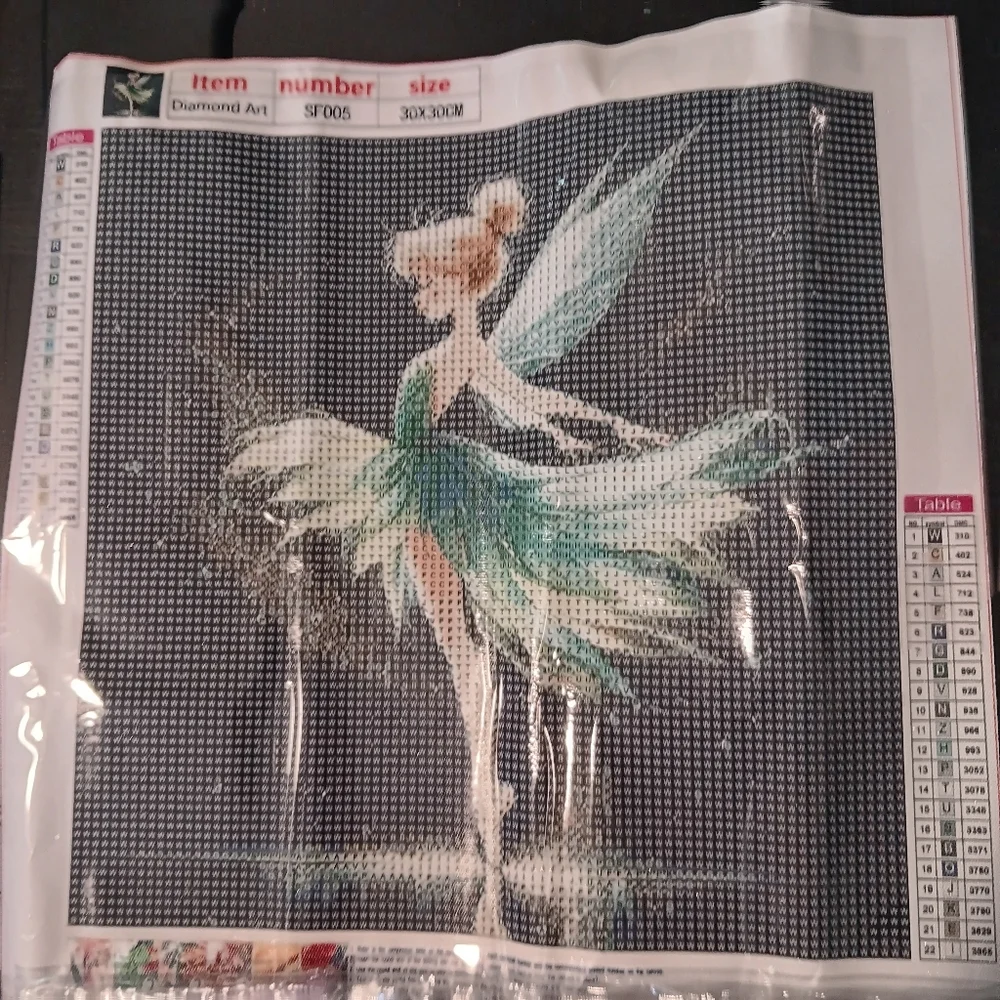 Disney Tinkerbell Diamond Painting Kit 30x30